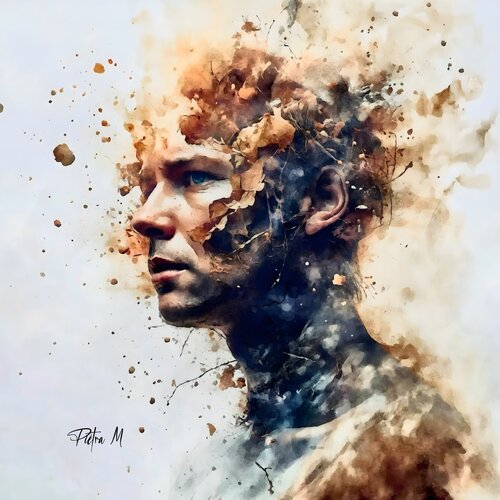 Poussière intérieure par Piétra M (Martine Poli), Digital en vente sur Singulart