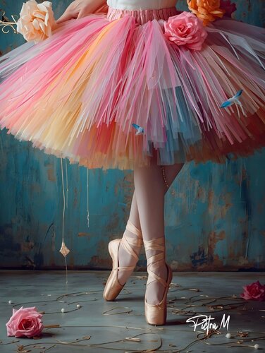 “Fleur de scène — Corps en offrande” by Piétra M (Martine Poli), Digital for Sale on Singulart