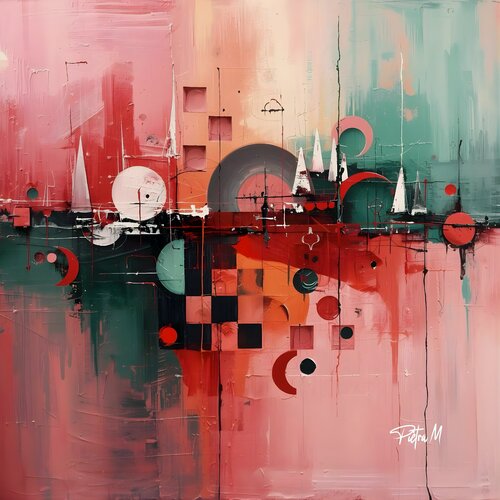 Voiles et fragments von Piétra M (Martine Poli), Digital kaufen auf Singulart