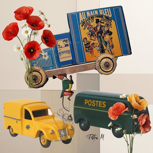 Caravane des Souvenirs di Piétra M (Martine Poli), Digitale in vendita su Singulart