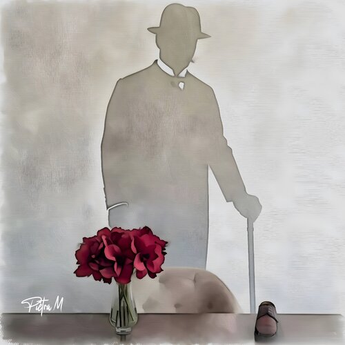 Poirot, la Trace Silencieuse by Piétra M (Martine Poli), 디지털 for Sale on Singulart