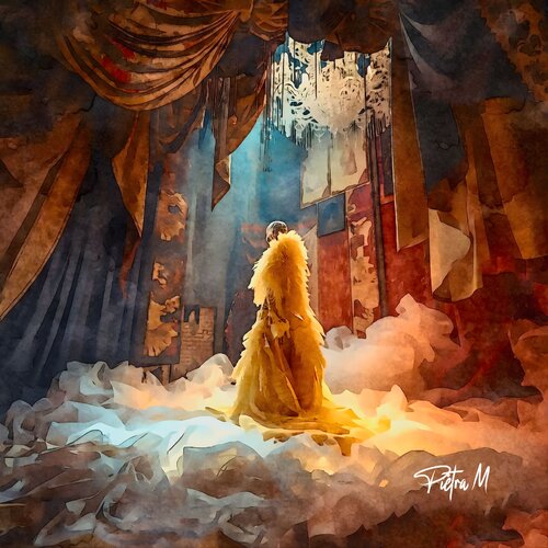 La Reine des Plumes d’Or von Piétra M (Martine Poli), Digital kaufen auf Singulart