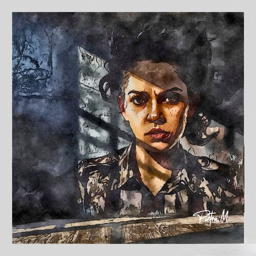 L’Attente Armée van Piétra M (Martine Poli), Digitaal te koop op Singulart