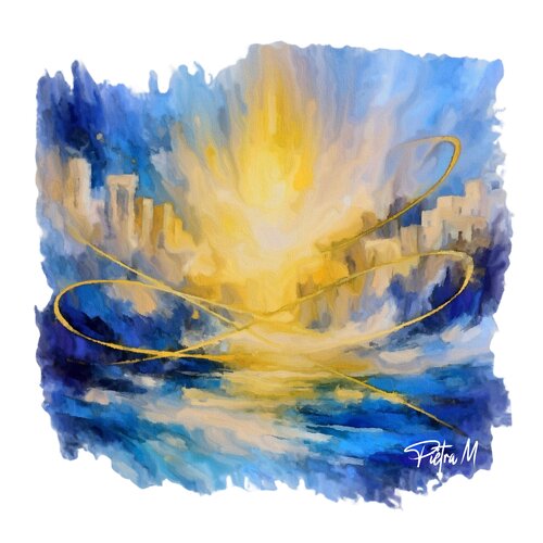 Grèce — « Lumière Égéenne » by Piétra M (Martine Poli), Digital for Sale on Singulart
