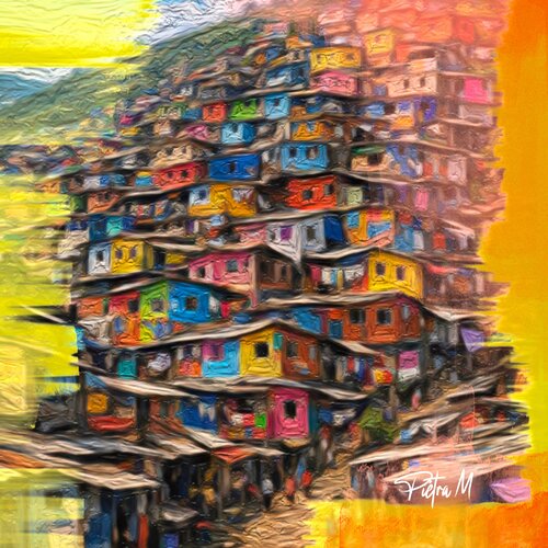 Les Racines du Haut by Piétra M (Martine Poli), デジタル for Sale on Singulart