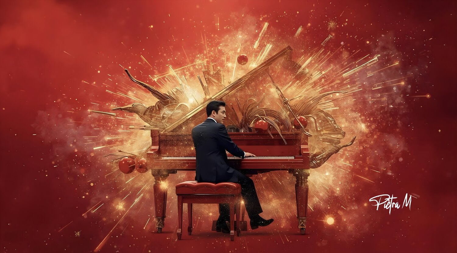 Le Pianiste en Feu Piétra M (Martine Poli) Digital zu verkaufen