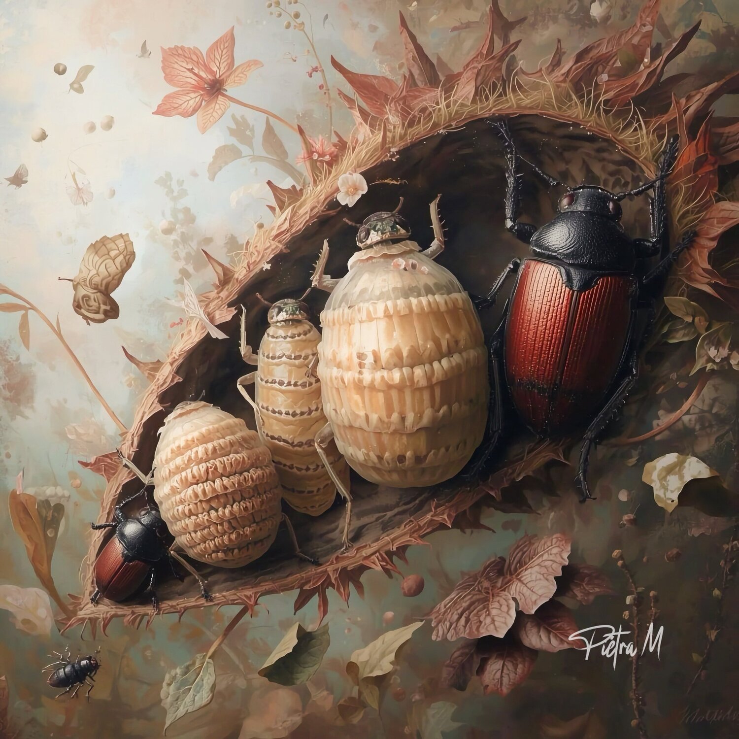 Le fruit des scarabées Piétra M (Martine Poli) Digital zu verkaufen