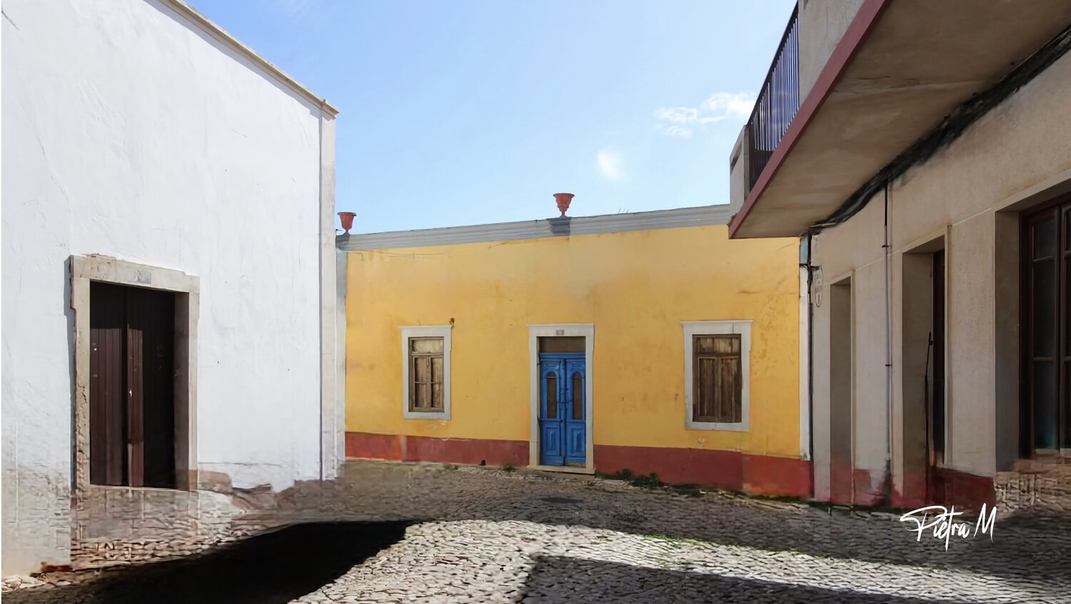 La Maison qui respire le soleil Piétra M (Martine Poli) Fotografie zu verkaufen