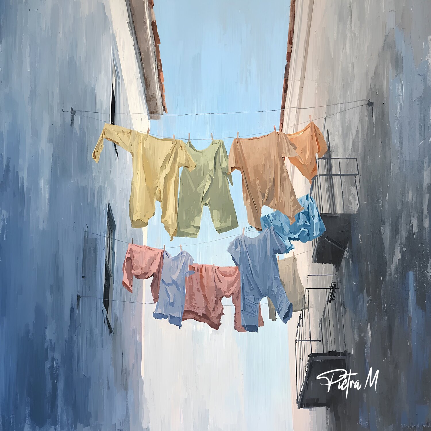 Les Couleurs Suspendues Piétra M (Martine Poli) Digitaal te koop
