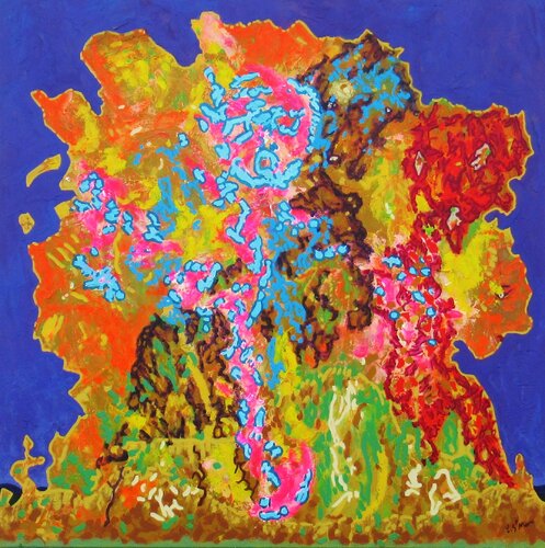 Nos métamorphoses von Christian Saint Marc, Malerei kaufen auf Singulart