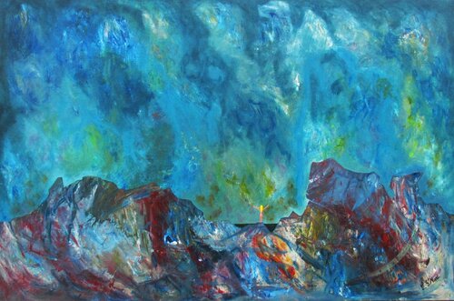 Plongée dans l'inconnu by Christian Saint Marc, Painting for Sale on Singulart