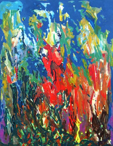Surcharge émotionnelle de Christian Saint Marc, Pintura a la venta en Singulart