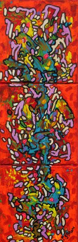Vertical été (saison 2) di Christian Saint Marc, Pittura in vendita su Singulart