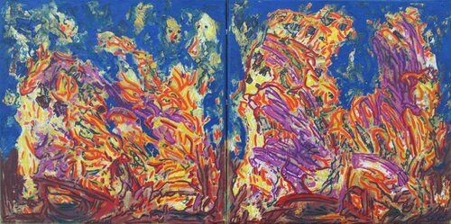 Bouillonnement vital by Christian Saint Marc, Painting for Sale on Singulart