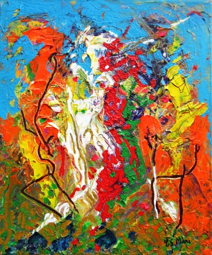 Holliday par Christian Saint Marc, Peinture en vente sur Singulart