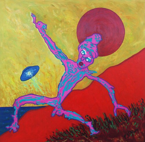 Help ! de Christian Saint Marc, Pintura a la venta en Singulart