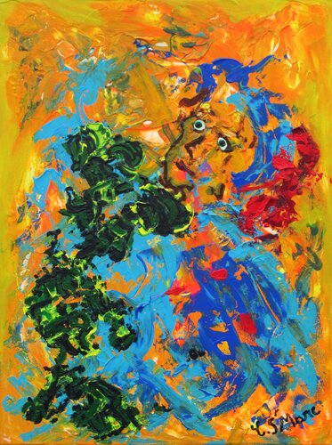 Portrait von Christian Saint Marc, Malerei kaufen auf Singulart