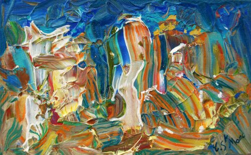 Soubresaut di Christian Saint Marc, Pittura in vendita su Singulart