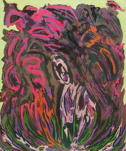 Réseau chromatique van Christian Saint Marc, Schilderij te koop op Singulart