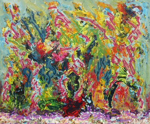 Effusion by Christian Saint Marc, Painting for Sale on Singulart