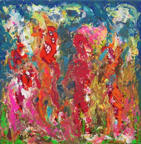 Tumulte di Christian Saint Marc, Pittura in vendita su Singulart