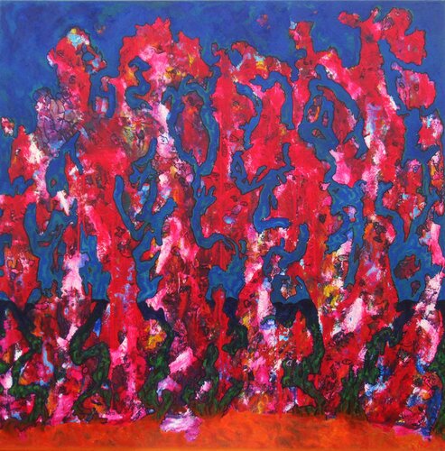 Embrasement von Christian Saint Marc, Malerei kaufen auf Singulart