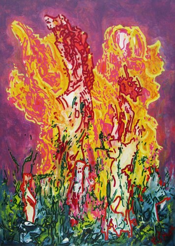 Echo du chaos di Christian Saint Marc, Pittura in vendita su Singulart