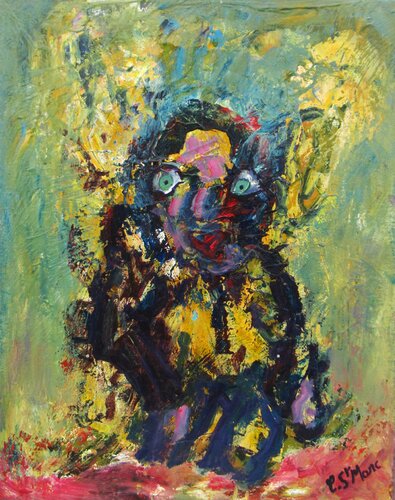 Ebauche du vivant van Christian Saint Marc, Schilderij te koop op Singulart