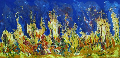 Eclair, Rage ! de Christian Saint Marc, Pintura a la venta en Singulart