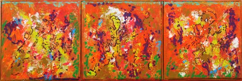 Incandescence van Christian Saint Marc, Schilderij te koop op Singulart