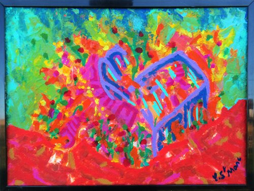 Magmatique van Christian Saint Marc, Schilderij te koop op Singulart