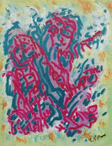 Dance of tomorrow de Christian Saint Marc, Pintura a la venta en Singulart