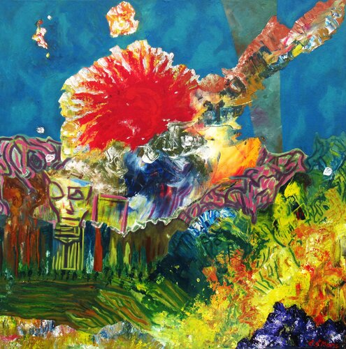 Le chaos ensoleillé by Christian Saint Marc, Painting for Sale on Singulart