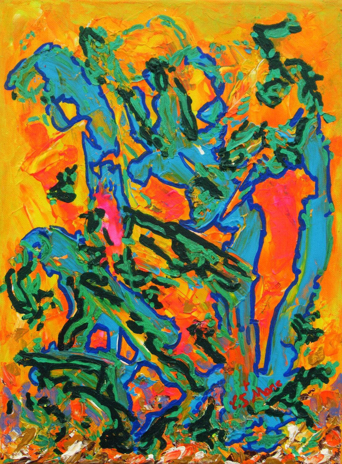 Blue dream Christian Saint Marc