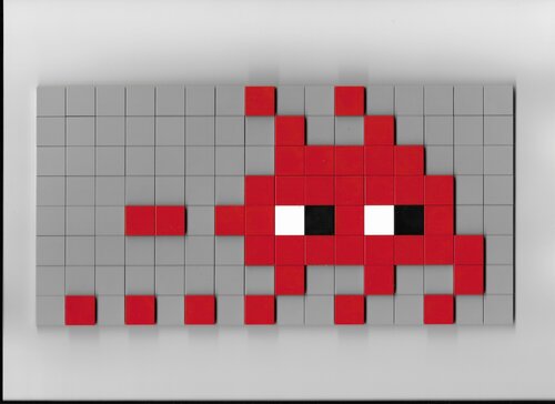 Tribute to Invader di EL EGO, Altri media in vendita su Singulart