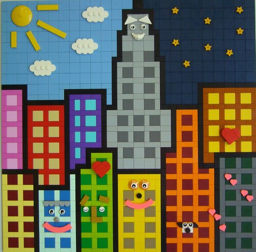 Tribute to James Rizzi (New York Skyline) von EL EGO, Andere Medien kaufen auf Singulart