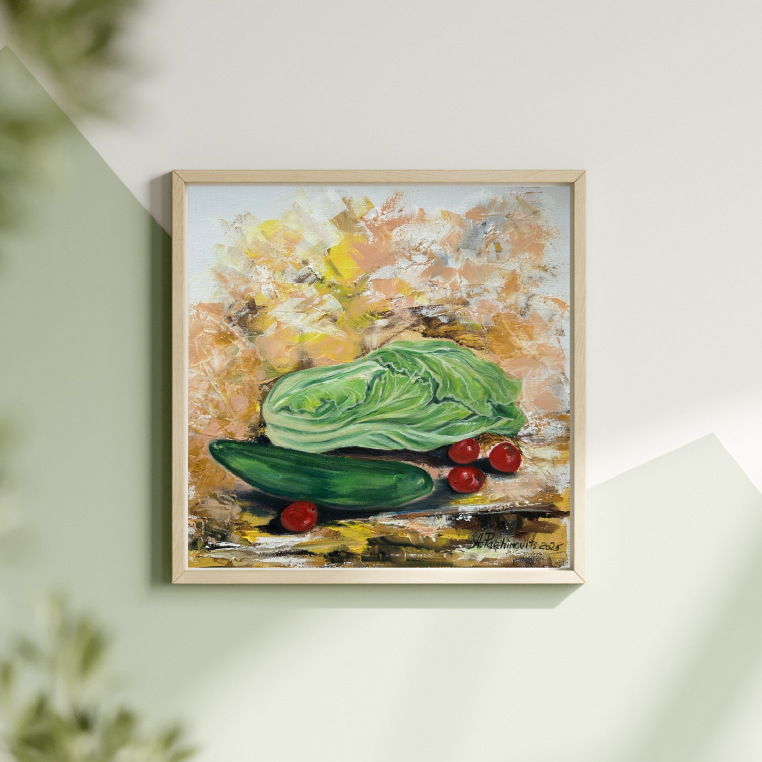 オイルパステル絵画販売 : 現代オイルパステル絵画をオンライン