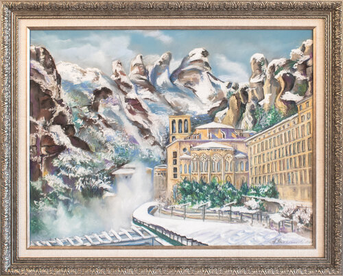 Montserrat by Anna Parhimovitš, Drawing for Sale on Singulart