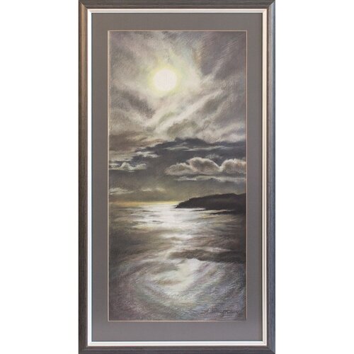 Night Seascape van Anna Parhimovitš, Schilderij te koop op Singulart