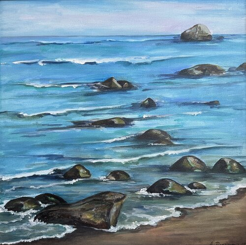 Aegna Island by Anna Parhimovitš, Painting for Sale on Singulart