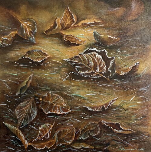 Whisper of Leaves by Anna Parhimovitš, Painting for Sale on Singulart