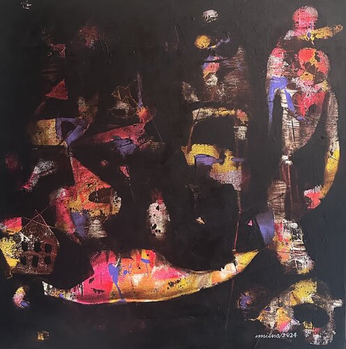 Untitled van Milna Sajee, Schilderij te koop op Singulart