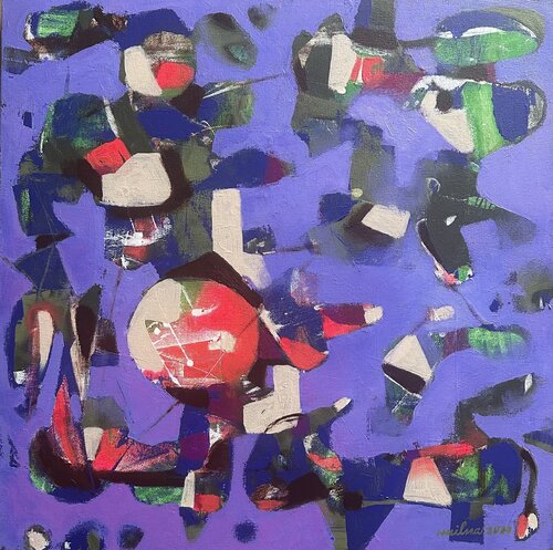 Carnival of Life van Milna Sajee, Schilderij te koop op Singulart