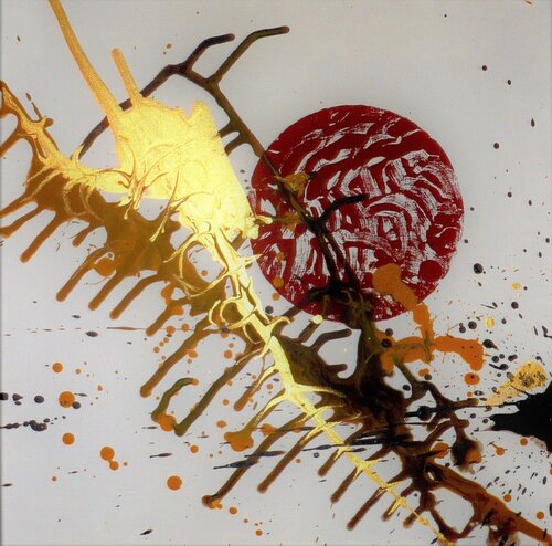 Roter Planet von Regina Ahlgrimm-Siess, Malerei kaufen auf Singulart