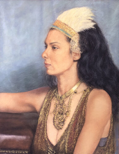 Jamila Caro van Merrilyn Duzy, Werk op papier te koop op Singulart