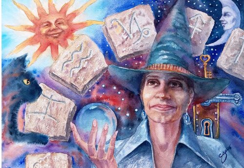 The Witch von Stamen Kasabov, Malerei kaufen auf Singulart