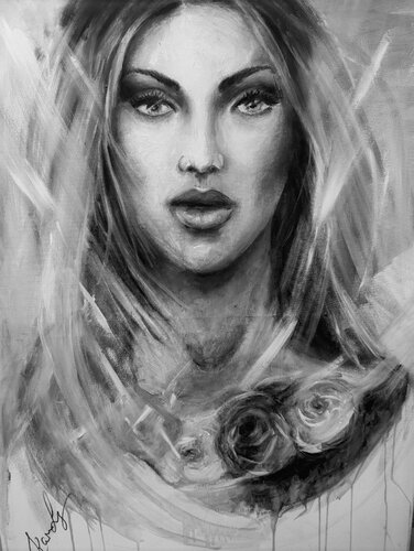 Androgynus van Karen Ly, Schilderij te koop op Singulart
