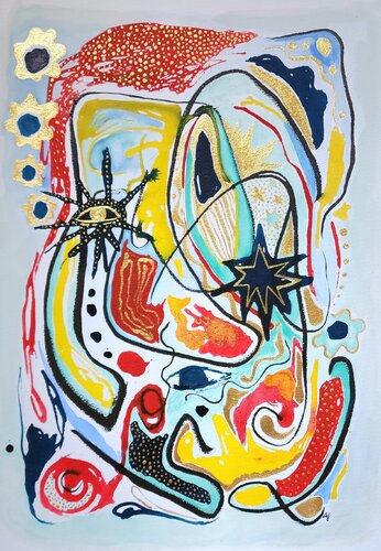 Dreamscape Nr. 3 di Anna Schwank, Opera su carta in vendita su Singulart