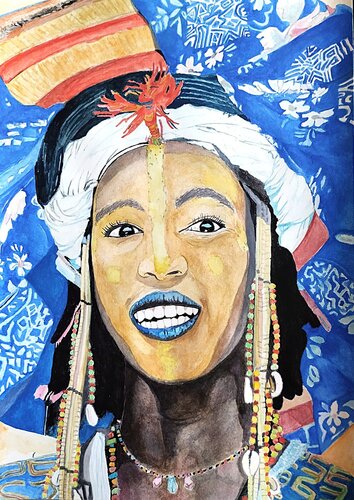 Fiesta africana von Francesc Alemany, Malerei kaufen auf Singulart