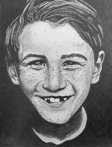 irish boy II von Francesc Alemany, Zeichnungen kaufen auf Singulart